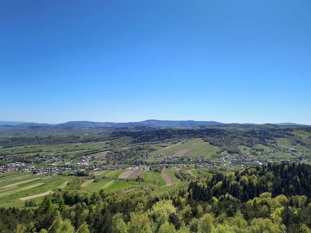 Panorama ze Szpilówki