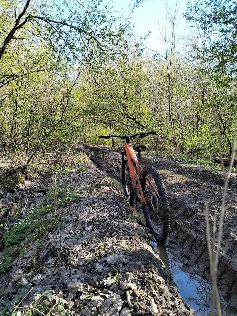 Trasa rowerowa MTB Brzesko błoto